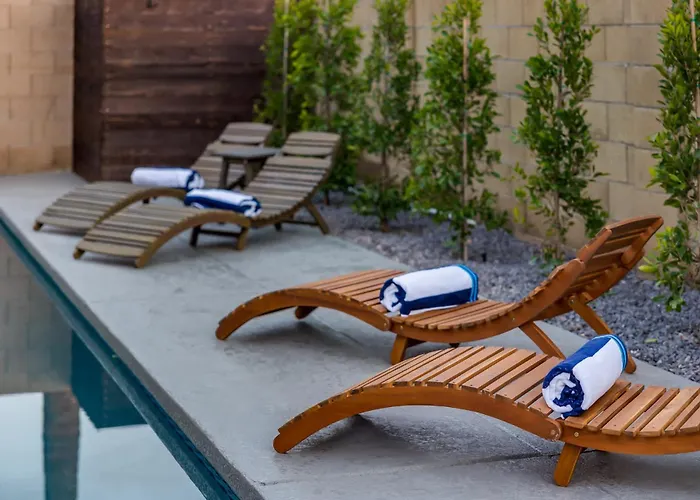 Holiday home Modern Cactus - Luxe With Spa-baths Pool & Firepit