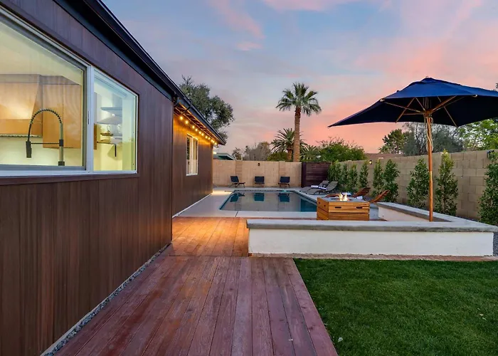 Holiday home Modern Cactus - Luxe With Spa-baths Pool & Firepit *